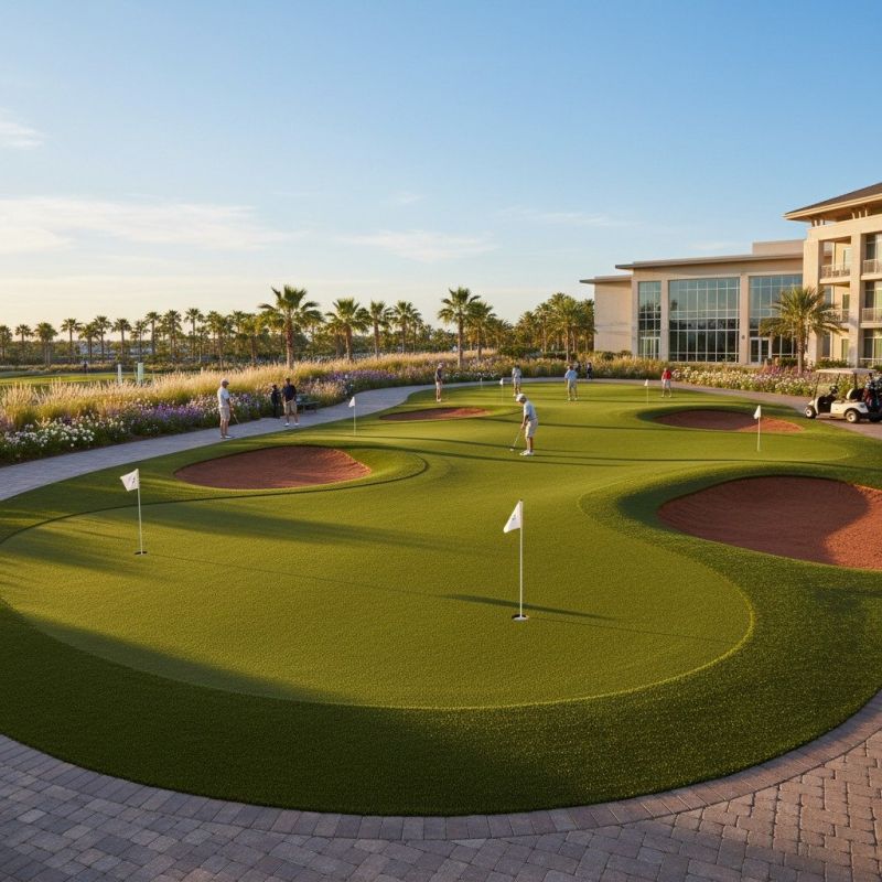 Golf Course Turf Installation