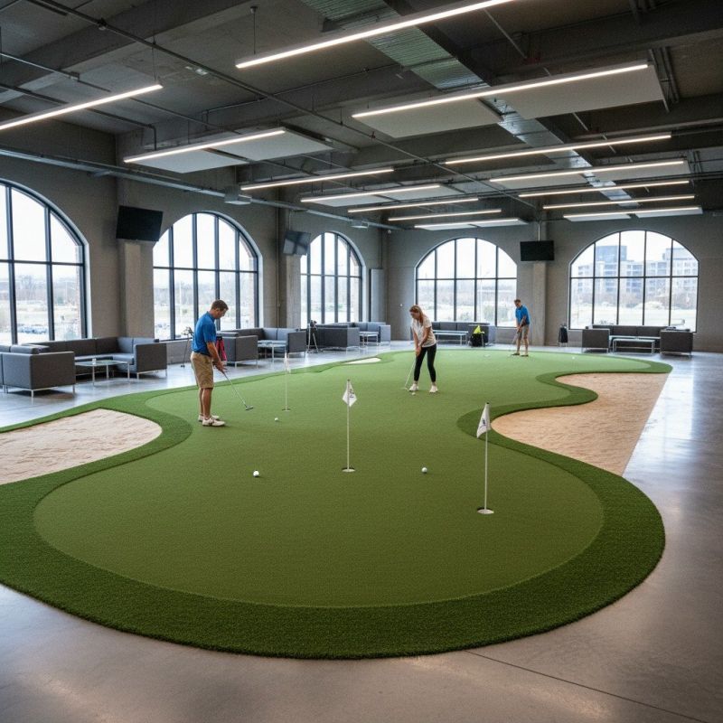 Golf Course Turf Installation